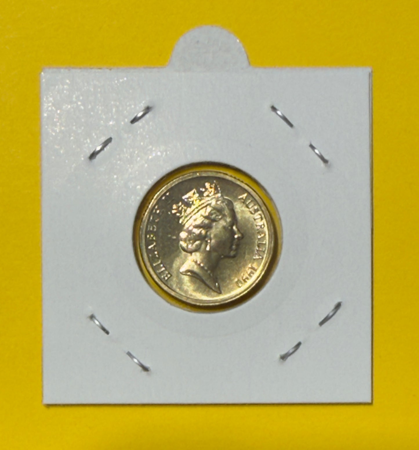 1990 $2 Coin - Choice Uncirculated - ex MINT SET coin - LOW mintage - in 2x2