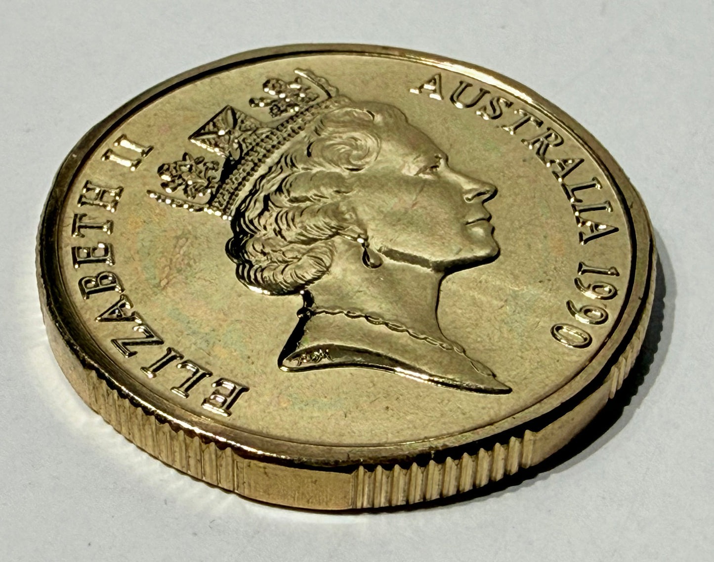 1990 $1 Coin - Choice Uncirculated - MINT SET ONLY coin - One Dollar - in 2x2