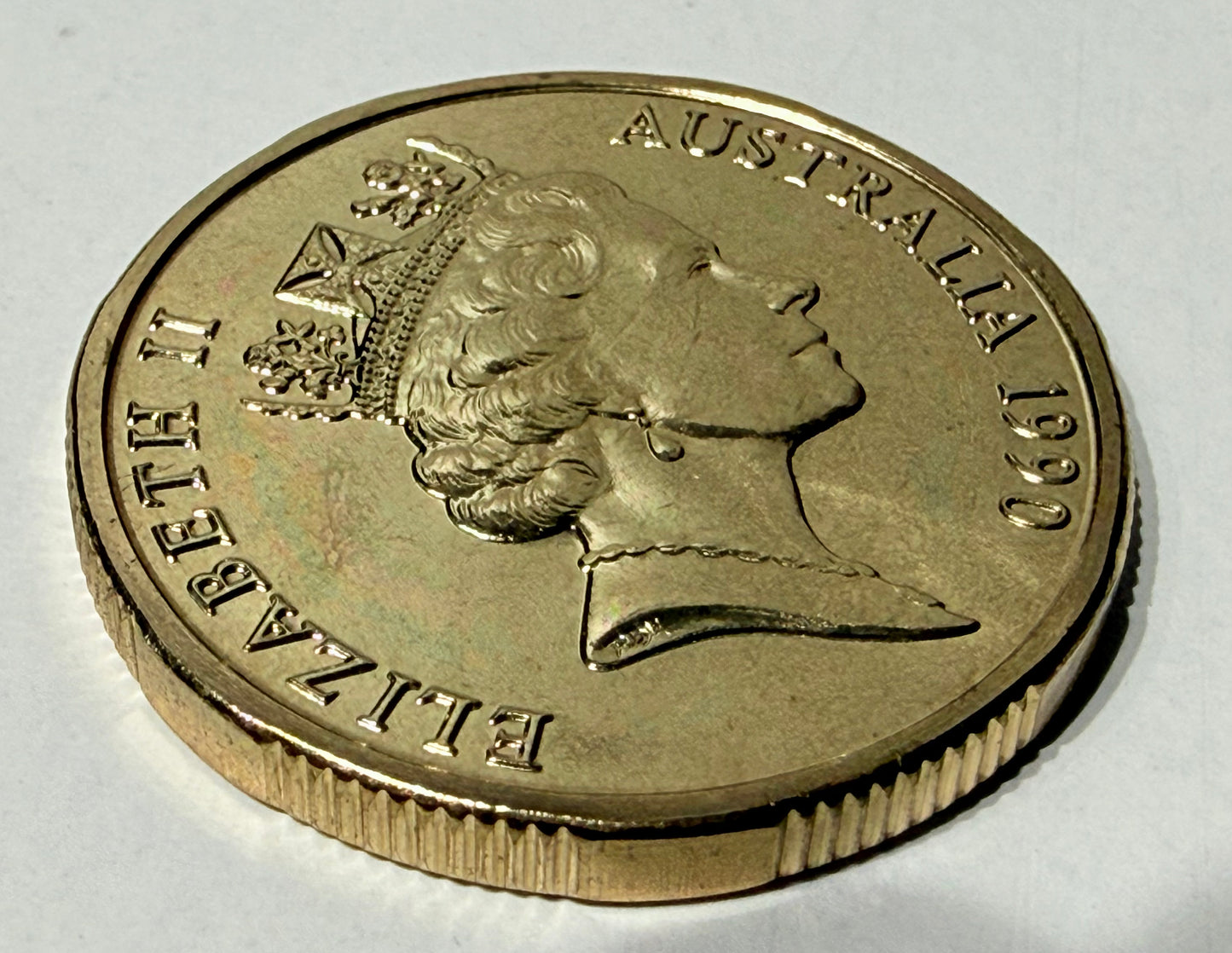 1990 $1 Coin - Choice Uncirculated - MINT SET ONLY coin - One Dollar - in 2x2