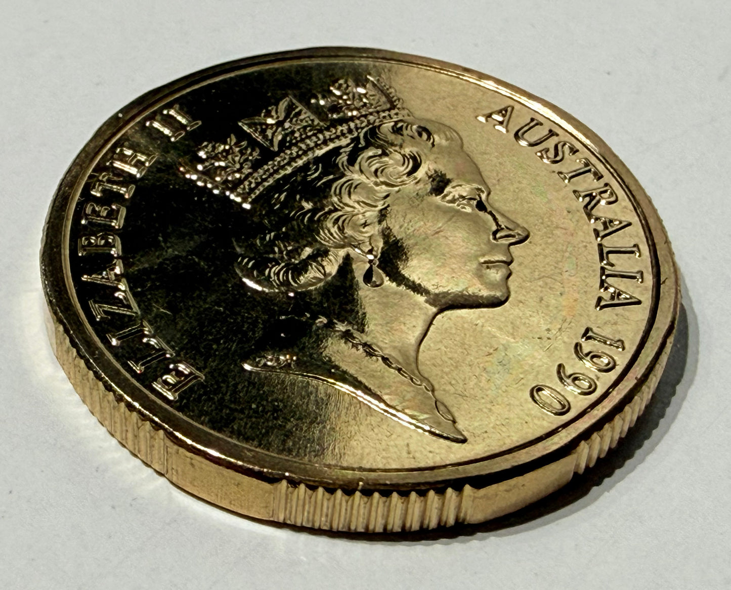 1990 $1 Coin - Choice Uncirculated - MINT SET ONLY coin - One Dollar - in 2x2