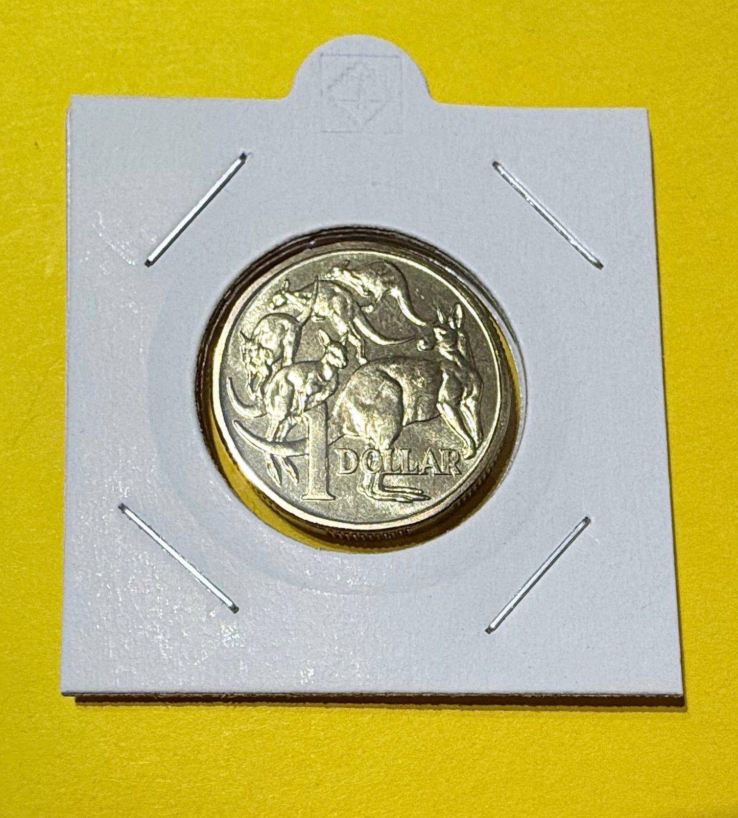 1990 $1 Coin - Choice Uncirculated - MINT SET ONLY coin - One Dollar - in 2x2