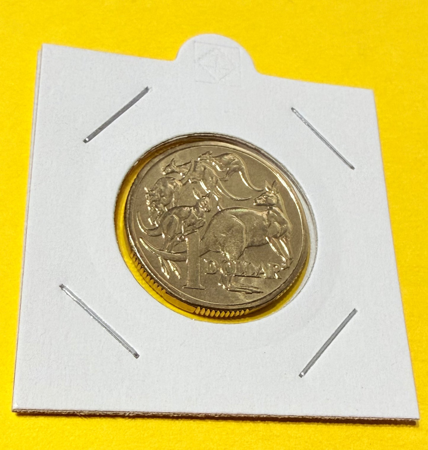 1990 $1 Coin - Choice Uncirculated - MINT SET ONLY coin - One Dollar - in 2x2