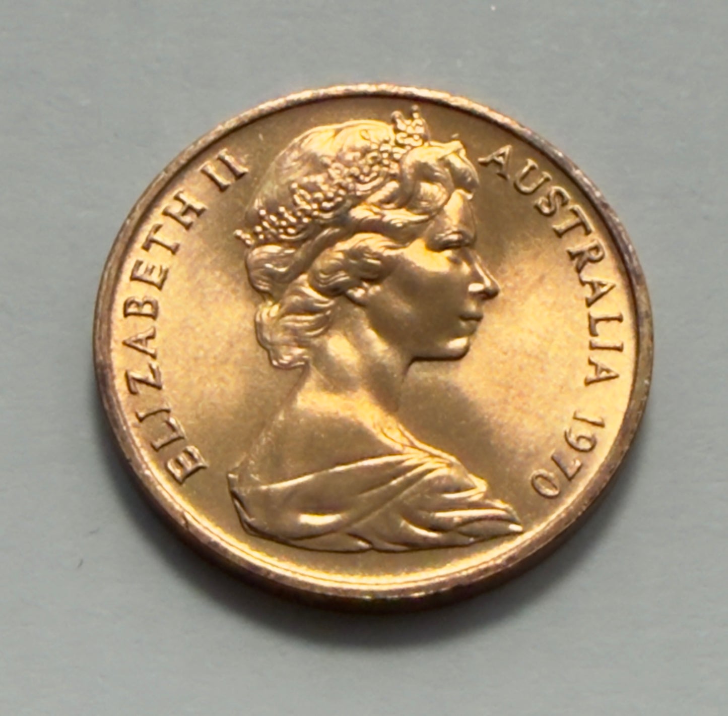 1970 1 Cent Coin - Uncirculated - One Cent Coin - 1c - comes in 2x2
