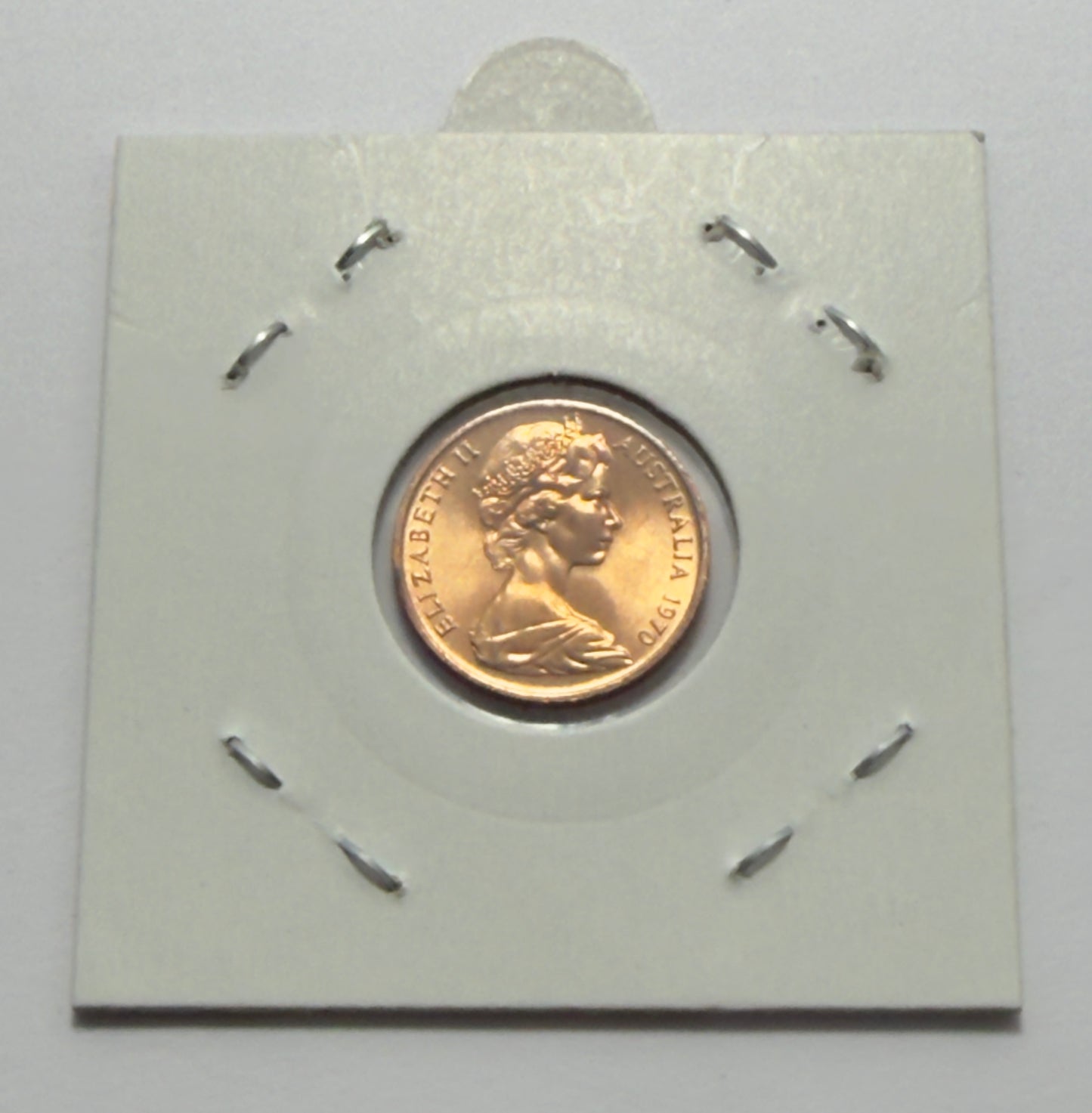 1970 1 Cent Coin - Uncirculated - One Cent Coin - 1c - comes in 2x2