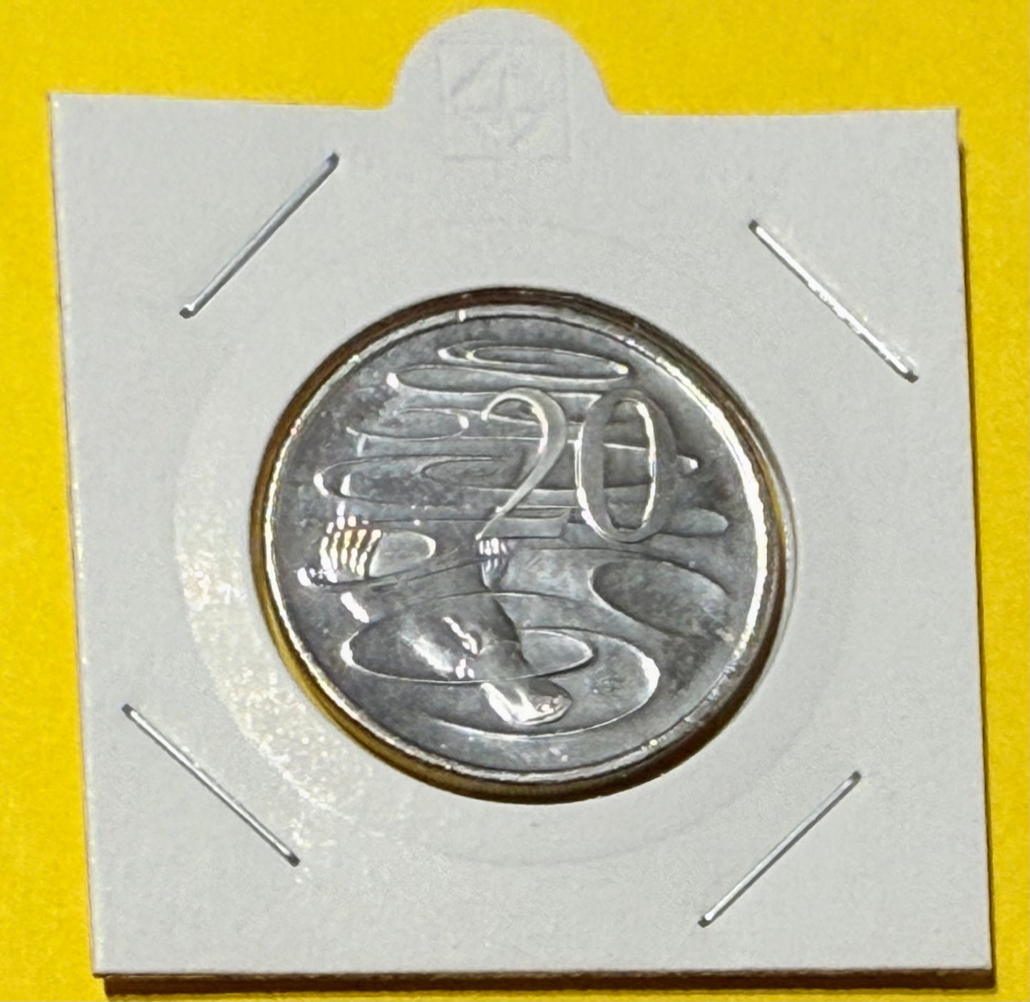 2023 20 Cent Coin - Choice Uncirculated - mint set only coin  - comes in 2x2