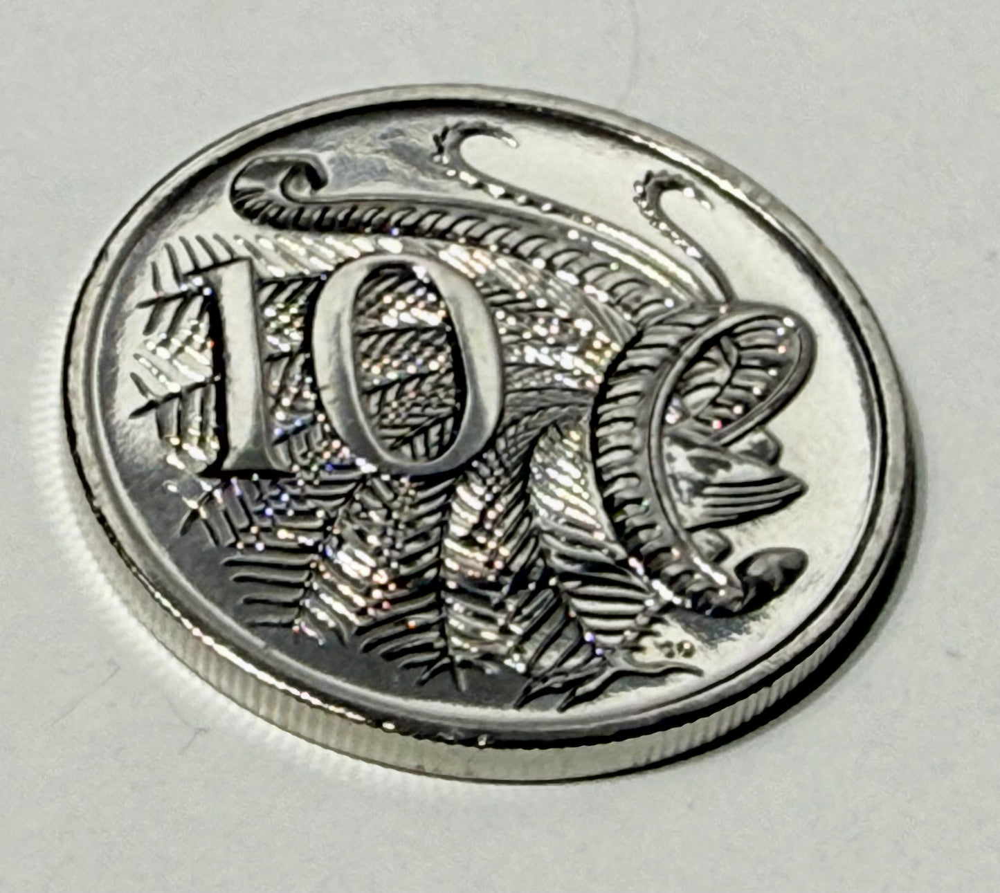 2023 10 Cent Coin - Choice Uncirculated - ex mint set Ten Cent - comes in 2x2
