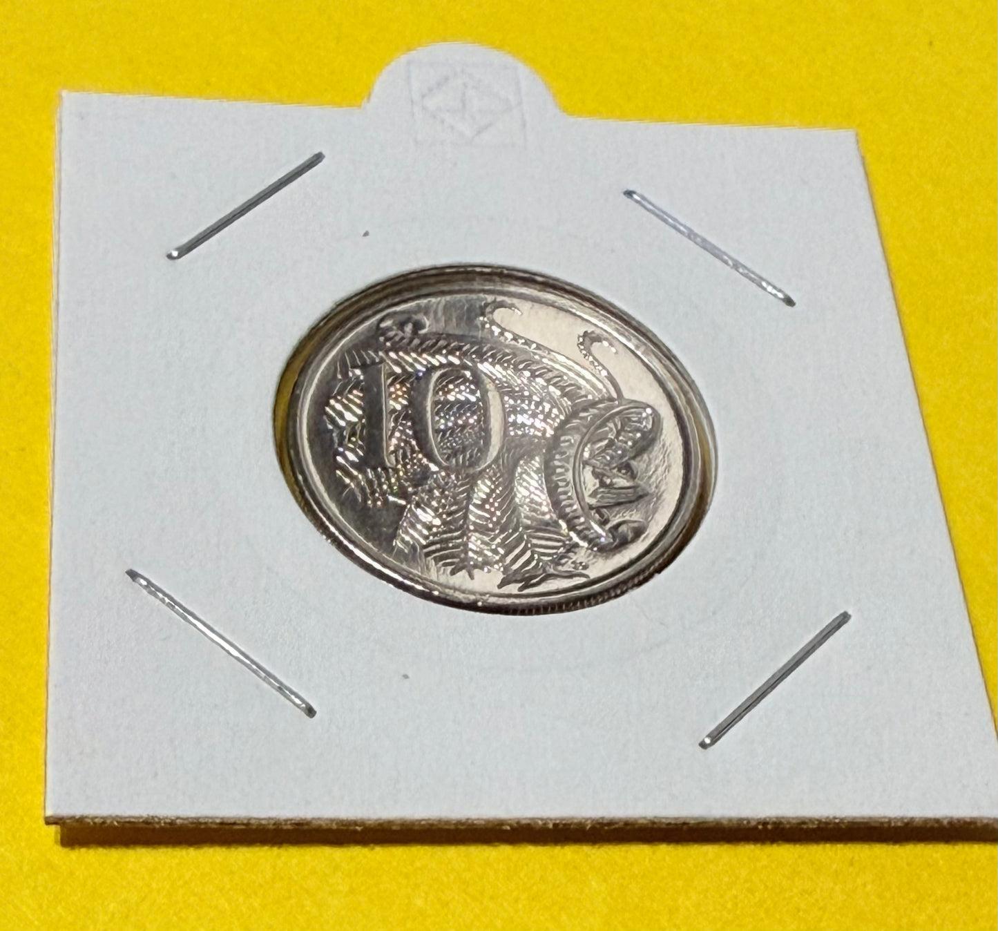 2023 10 Cent Coin - Choice Uncirculated - ex mint set Ten Cent - comes in 2x2