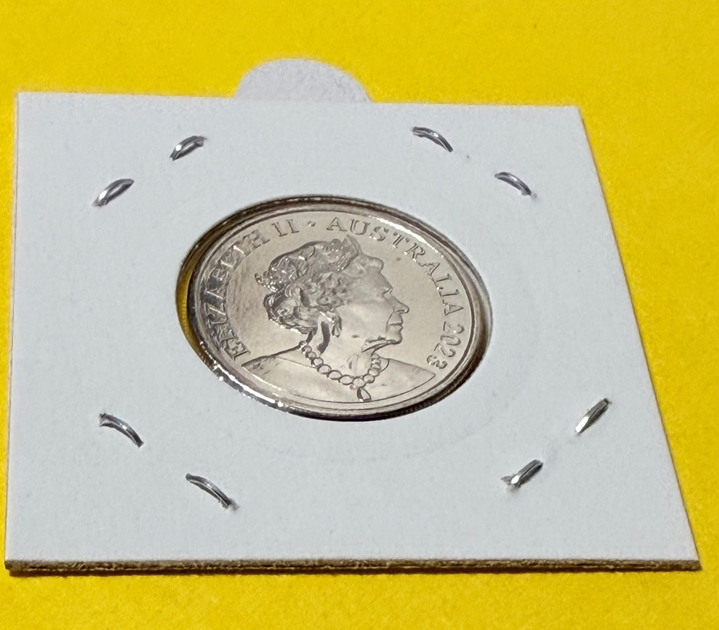 2023 10 Cent Coin - Choice Uncirculated - ex mint set Ten Cent - comes in 2x2