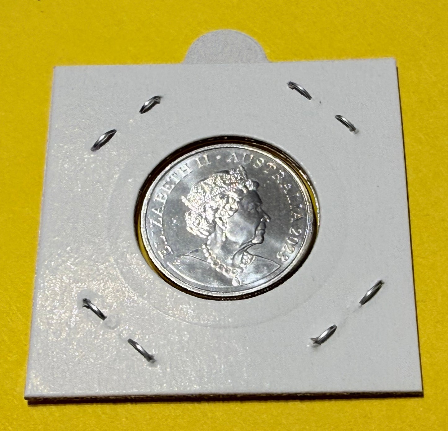 2023 10 Cent Coin - Choice Uncirculated - ex mint set Ten Cent - comes in 2x2