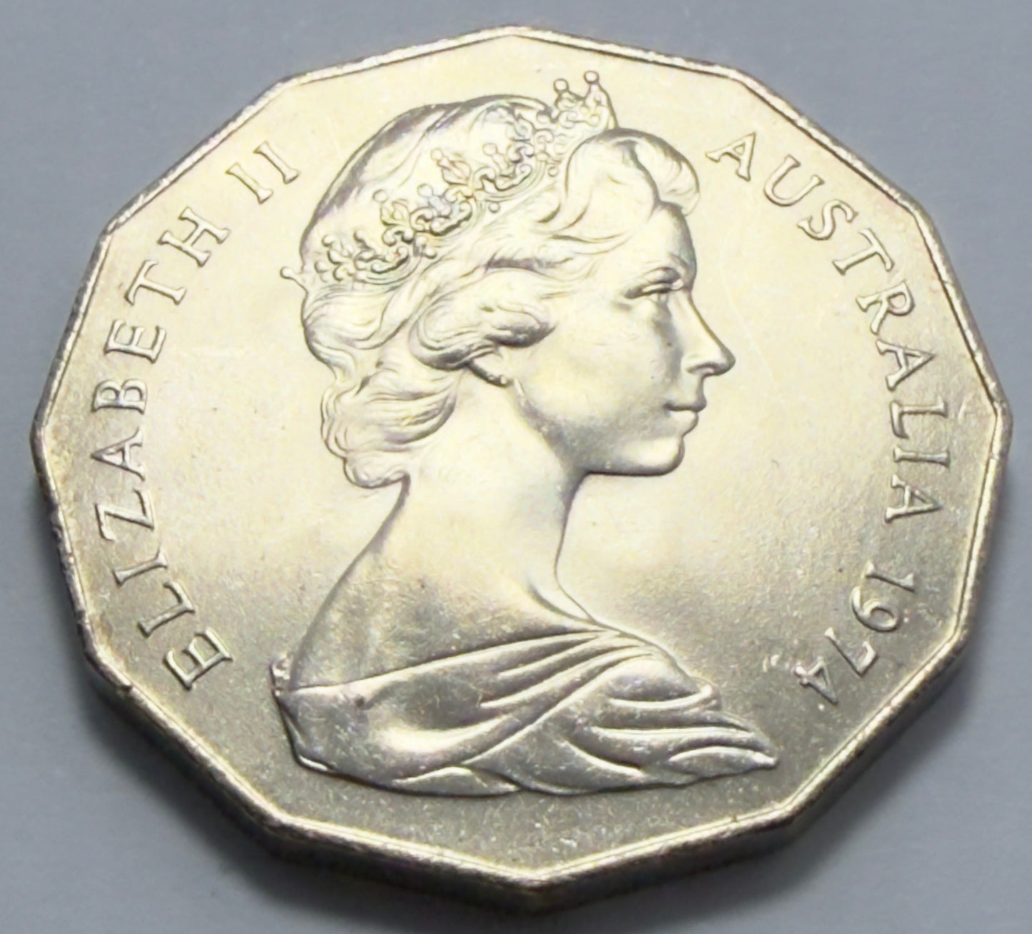 1974 50 Cent Coin - Uncirculated - Fifty Cent COA - 50c - comes in 2x2