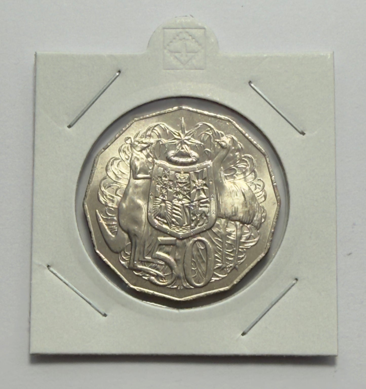 1974 50 Cent Coin - Uncirculated - Fifty Cent COA - 50c - comes in 2x2