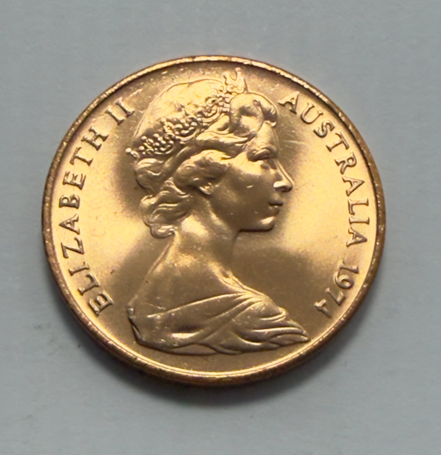 1974 2 Cent Coin - Uncirculated - Two Cent - 2c - comes in 2x2
