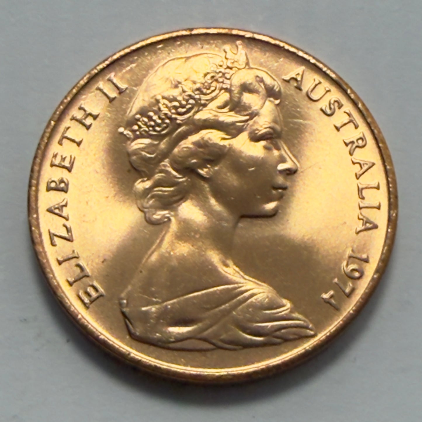 1974 2 Cent Coin - Uncirculated - Two Cent - 2c - comes in 2x2