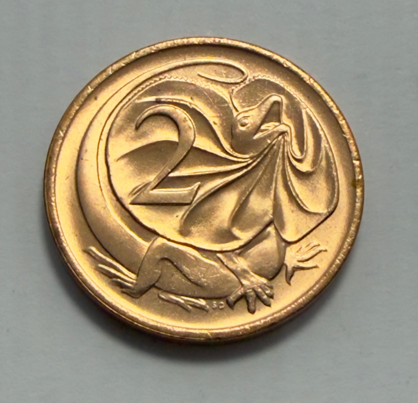 1974 2 Cent Coin - Uncirculated - Two Cent - 2c - comes in 2x2