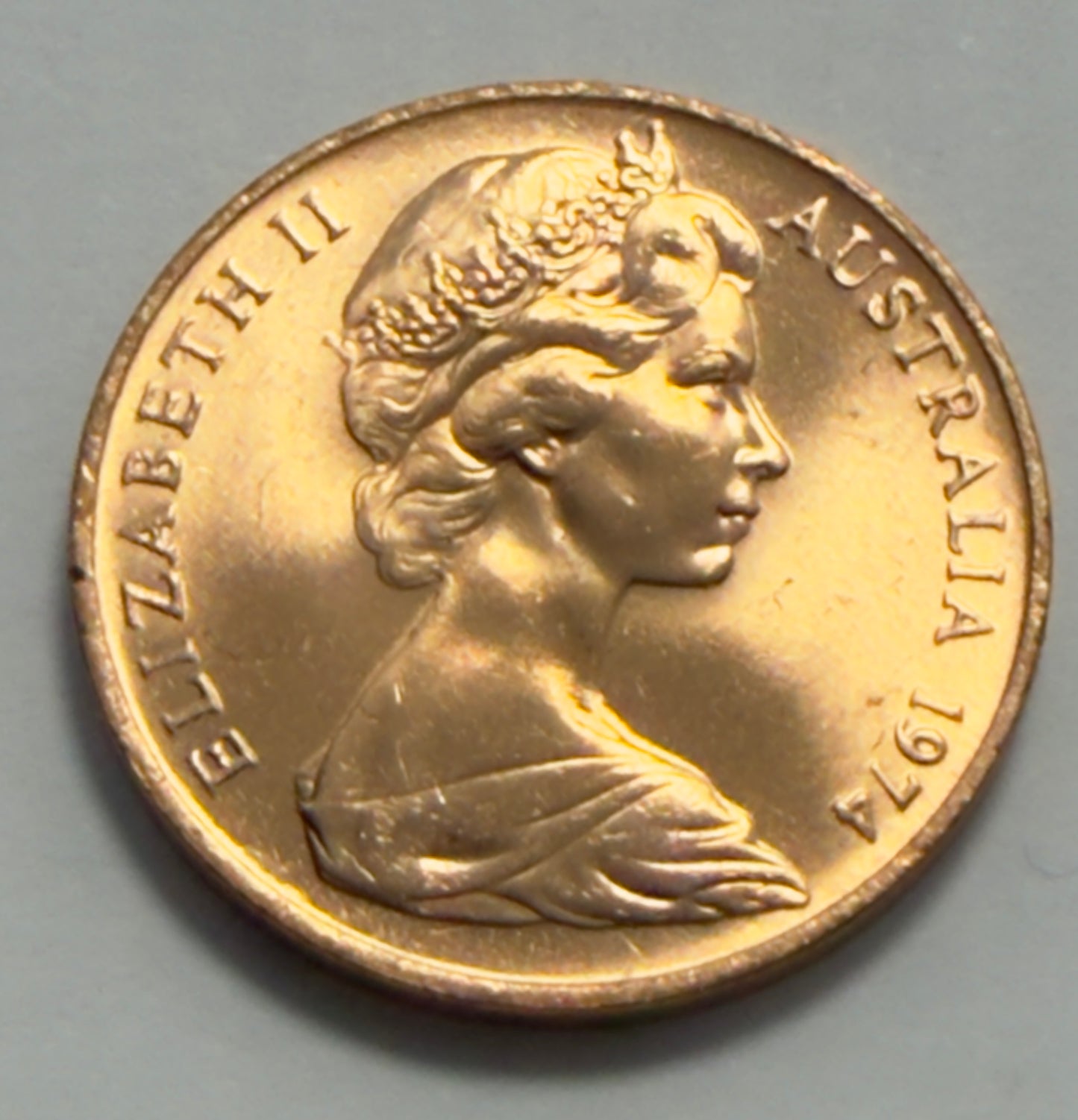 1974 2 Cent Coin - Uncirculated - Two Cent - 2c - comes in 2x2