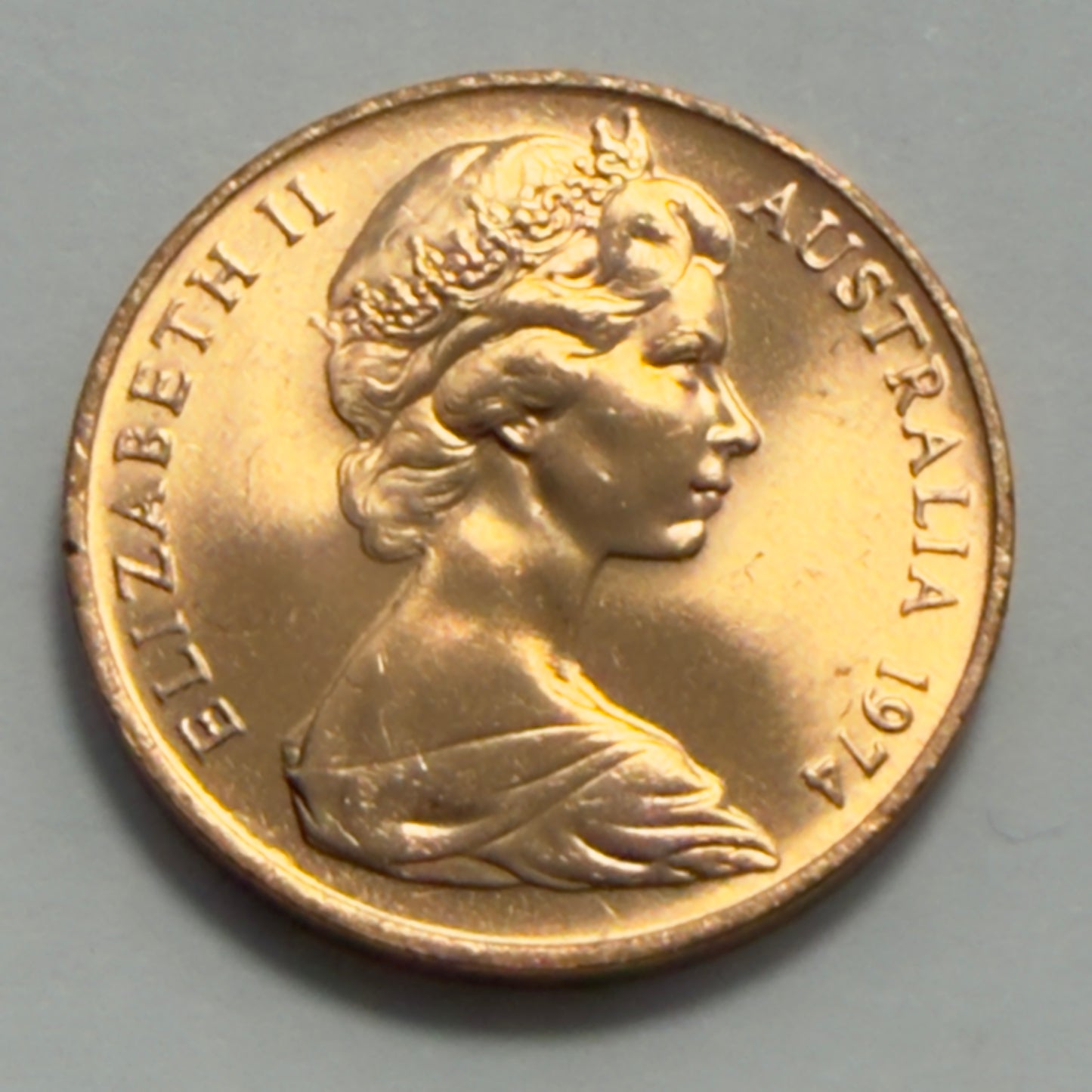 1974 2 Cent Coin - Uncirculated - Two Cent - 2c - comes in 2x2