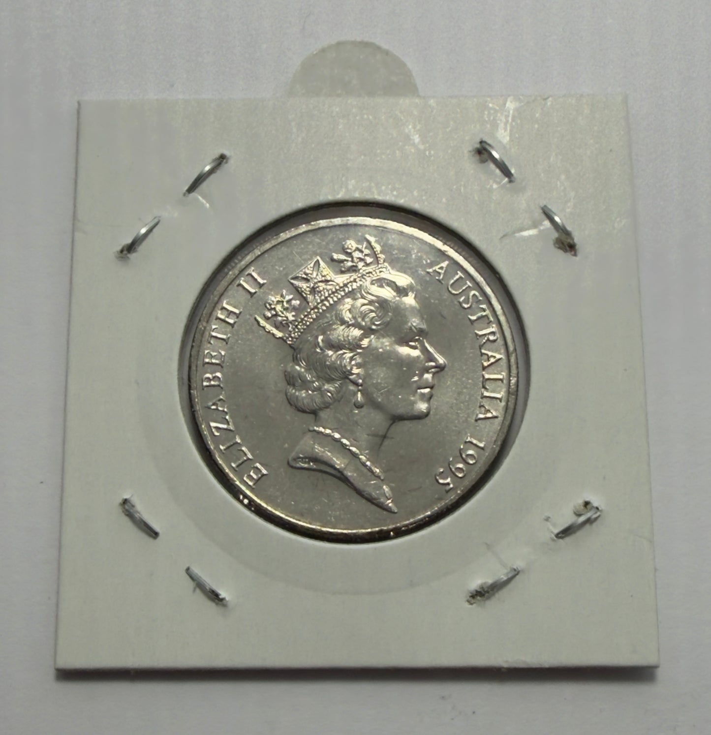 1995 20 Cent Coin - Uncirculated - United Nations Low 4.8 Million Minted
