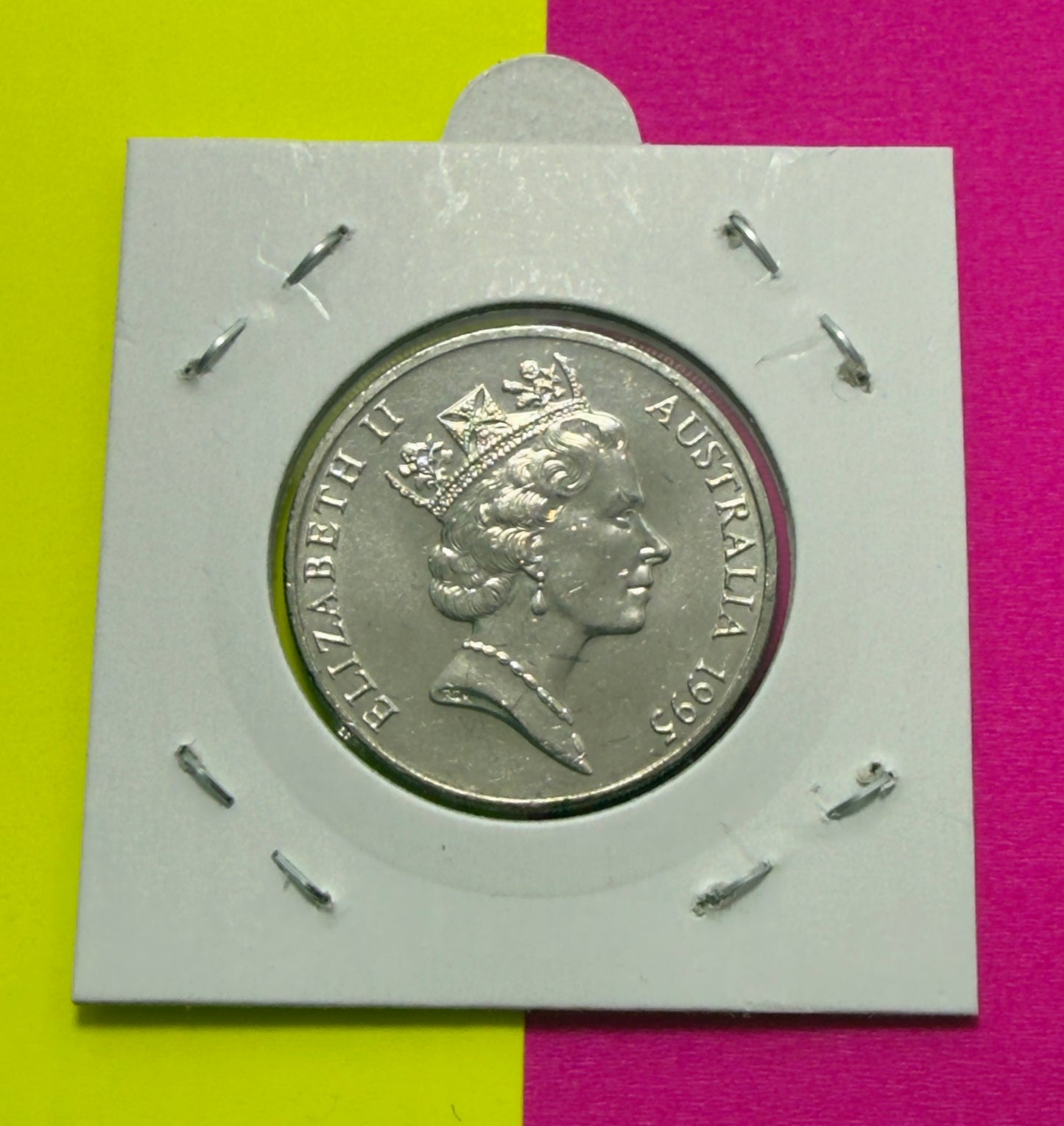 1995 20 Cent Coin - Uncirculated - United Nations Low 4.8 Million Minted