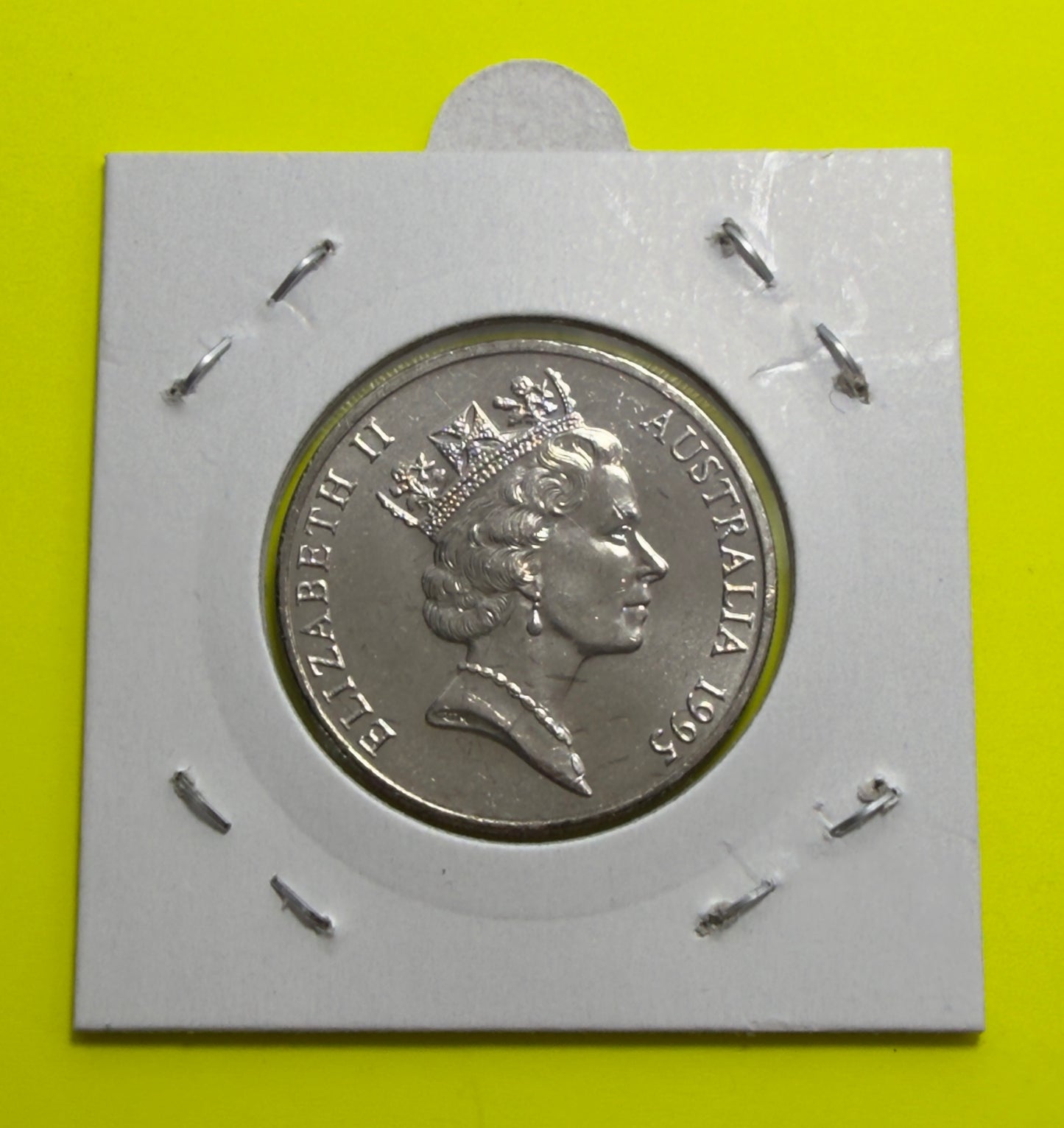 1995 20 Cent Coin - Uncirculated - United Nations Low 4.8 Million Minted