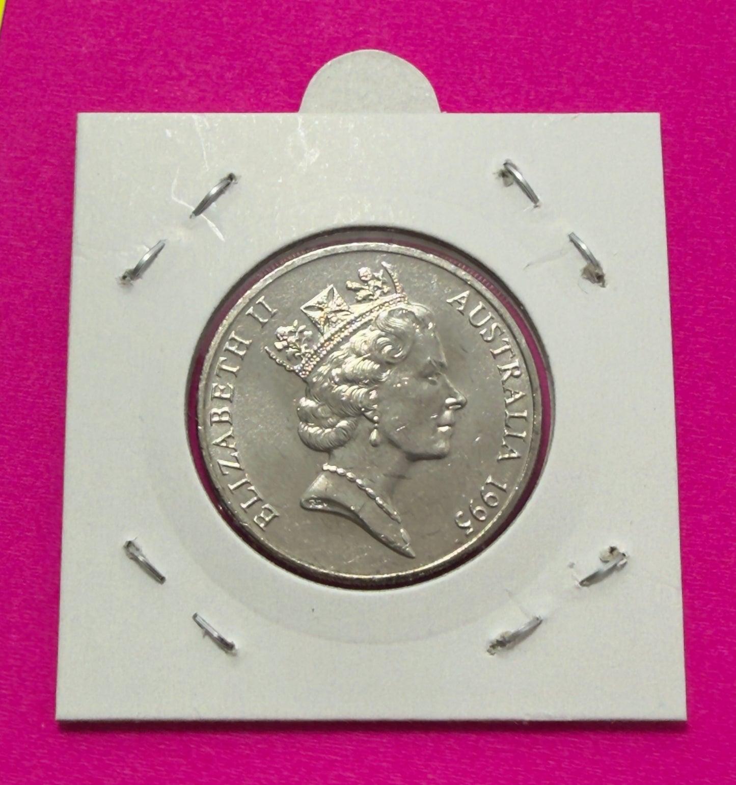 1995 20 Cent Coin - Uncirculated - United Nations Low 4.8 Million Minted