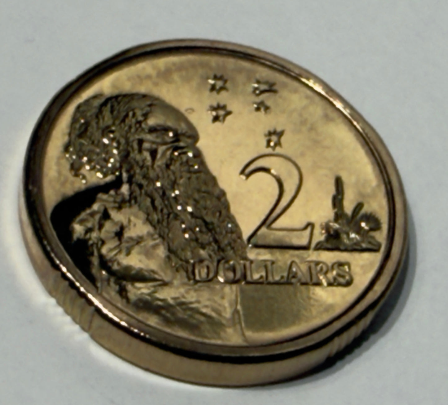 1995 $2 Elder Coin - Choice Uncirculated - Two Dollar Ex MINT SET Coin - in 2x2
