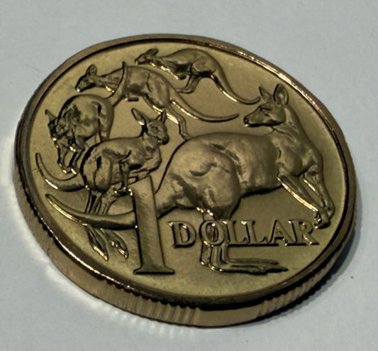 1995 $1 Coin - Choice Uncirculated - One Dollar - Ex MINT SET Coin - in 2x2