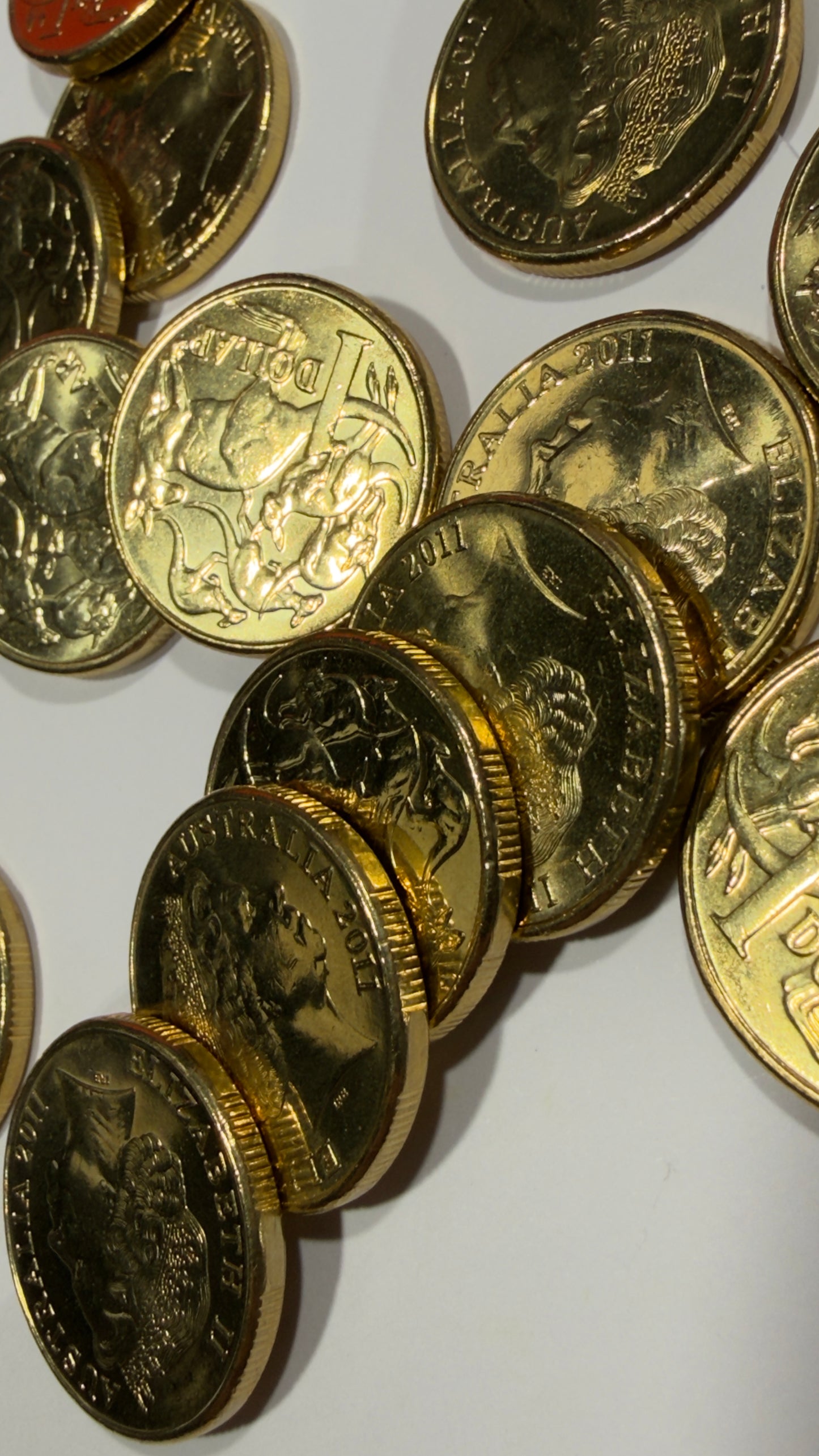 2011 $1 Coin - Mob of Roos - Uncirculated - One Dollar - comes in 2x2