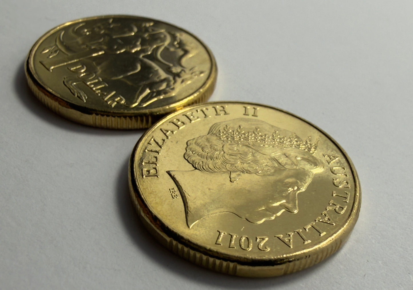 2011 $1 Coin - Mob of Roos - Uncirculated - One Dollar - comes in 2x2
