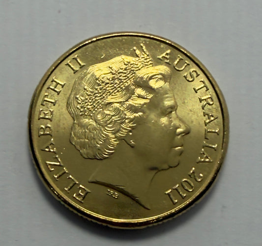 2011 $1 Coin - Mob of Roos - Uncirculated - One Dollar - comes in 2x2