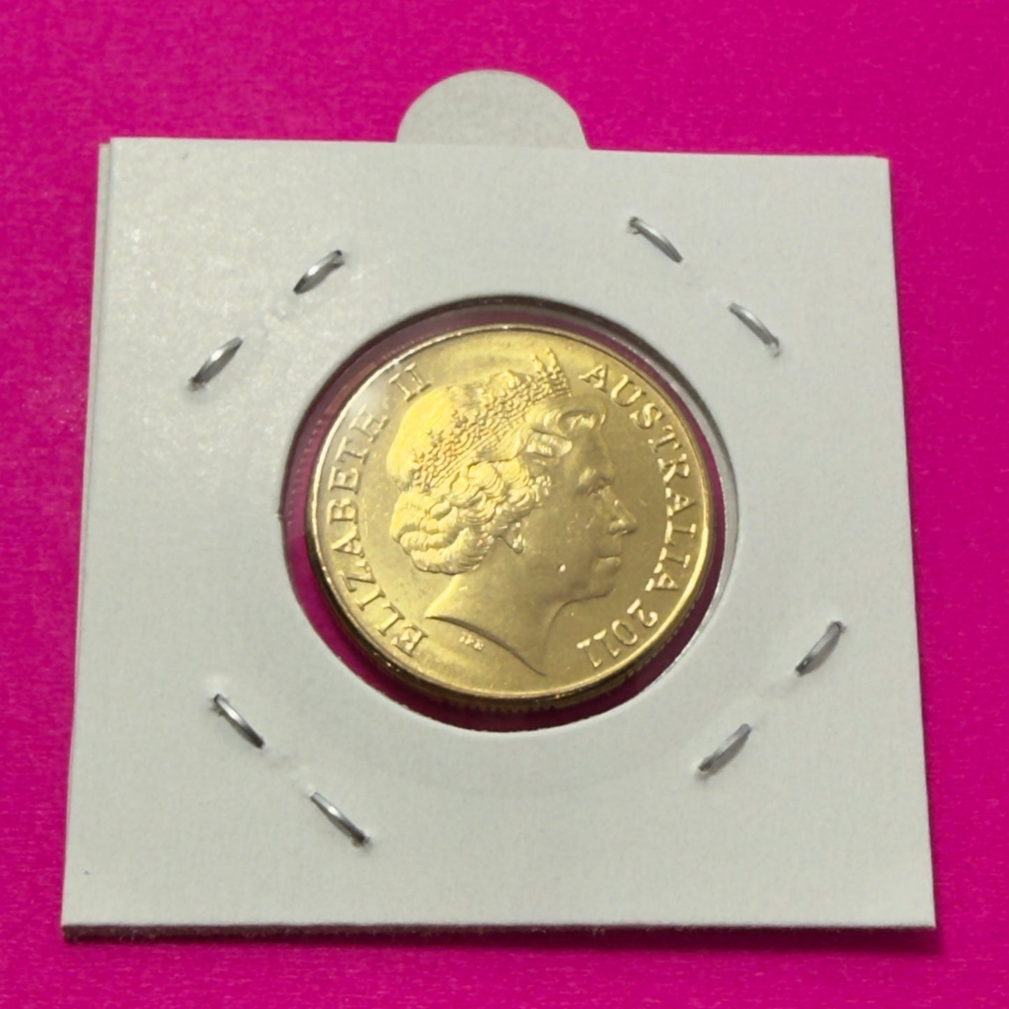 2011 $1 Coin - Mob of Roos - Uncirculated - One Dollar - comes in 2x2