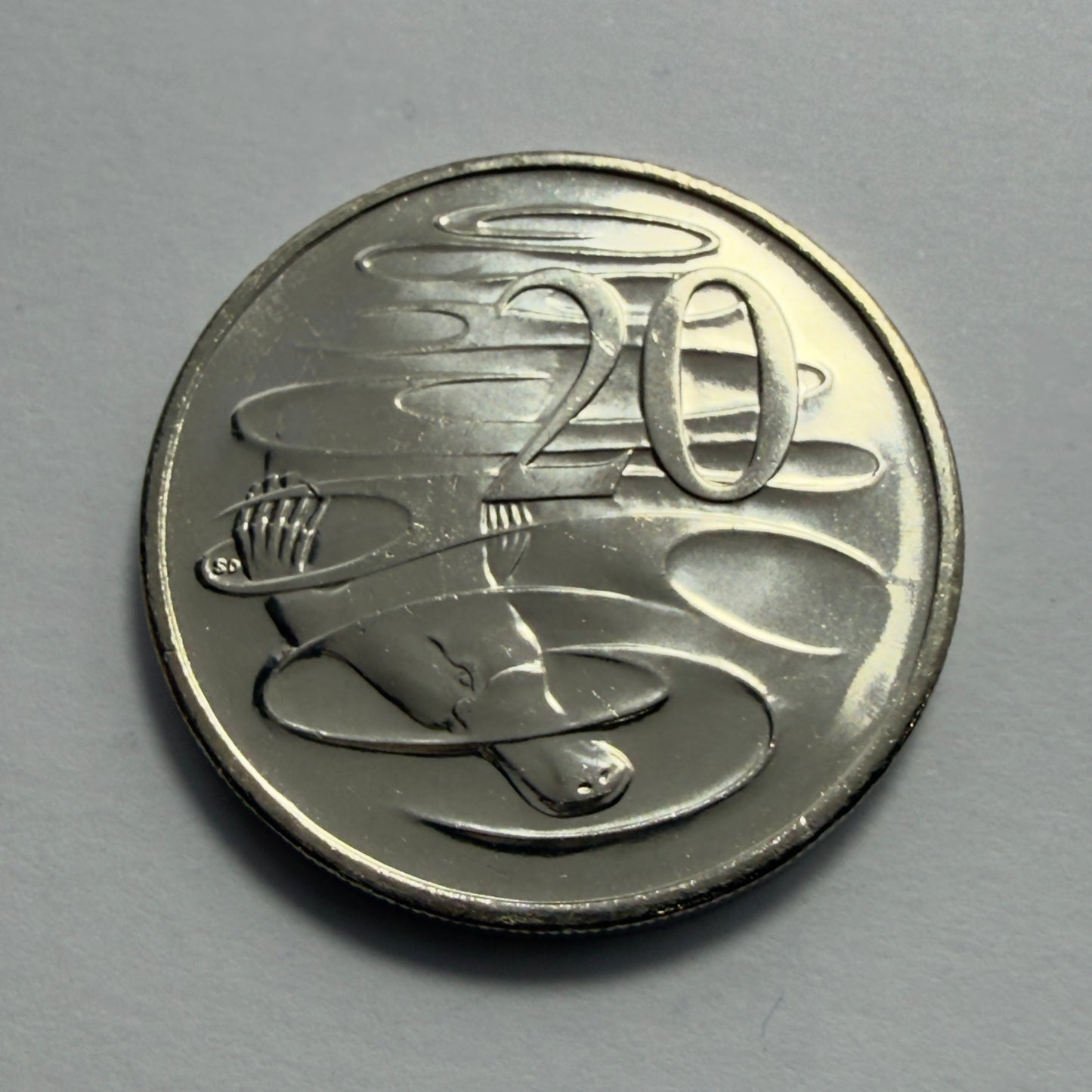 2011 20 Cent Coin - Uncirculated - Twenty Cent 20c - Platypus - comes in 2x2