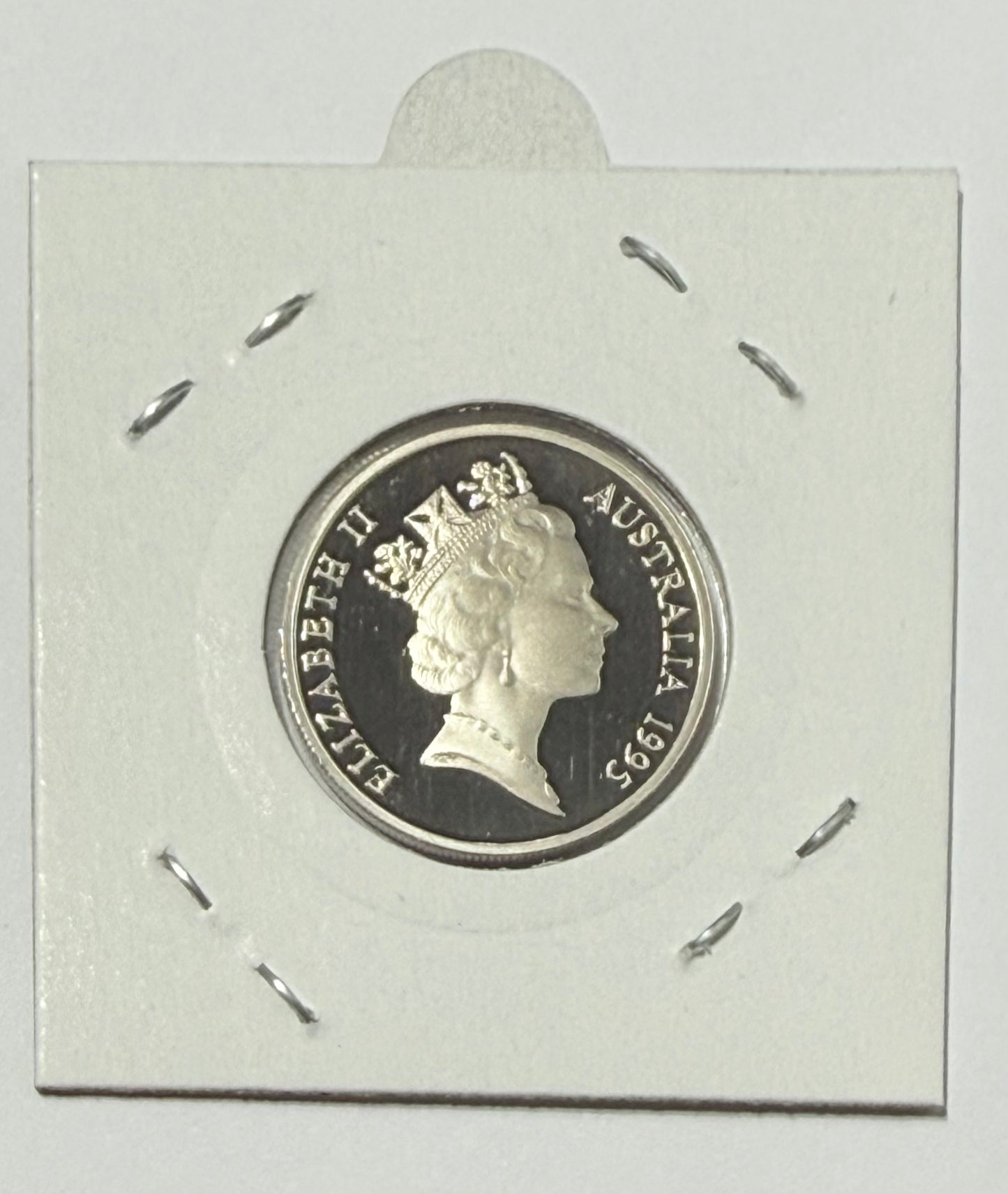 1995 10 Cent Proof Coin - Ten Cent Lyrebird - comes in 2x2