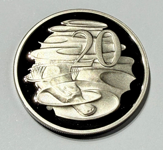 1995 20 Cent Proof Coin - Twenty Cent Platypus - comes in 2x2