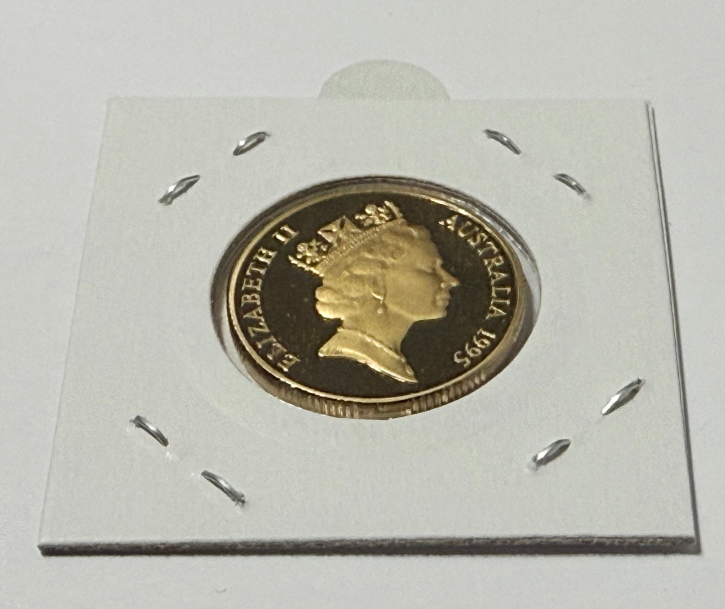 1995 $1 Proof Coin - One Dollar Mob of Roos Proof Coin - comes in 2x2