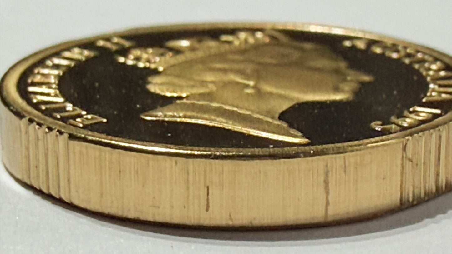 1995 $2 Proof Coin - Aboriginal Elder Two Dollar Proof Coin - comes in 2x2