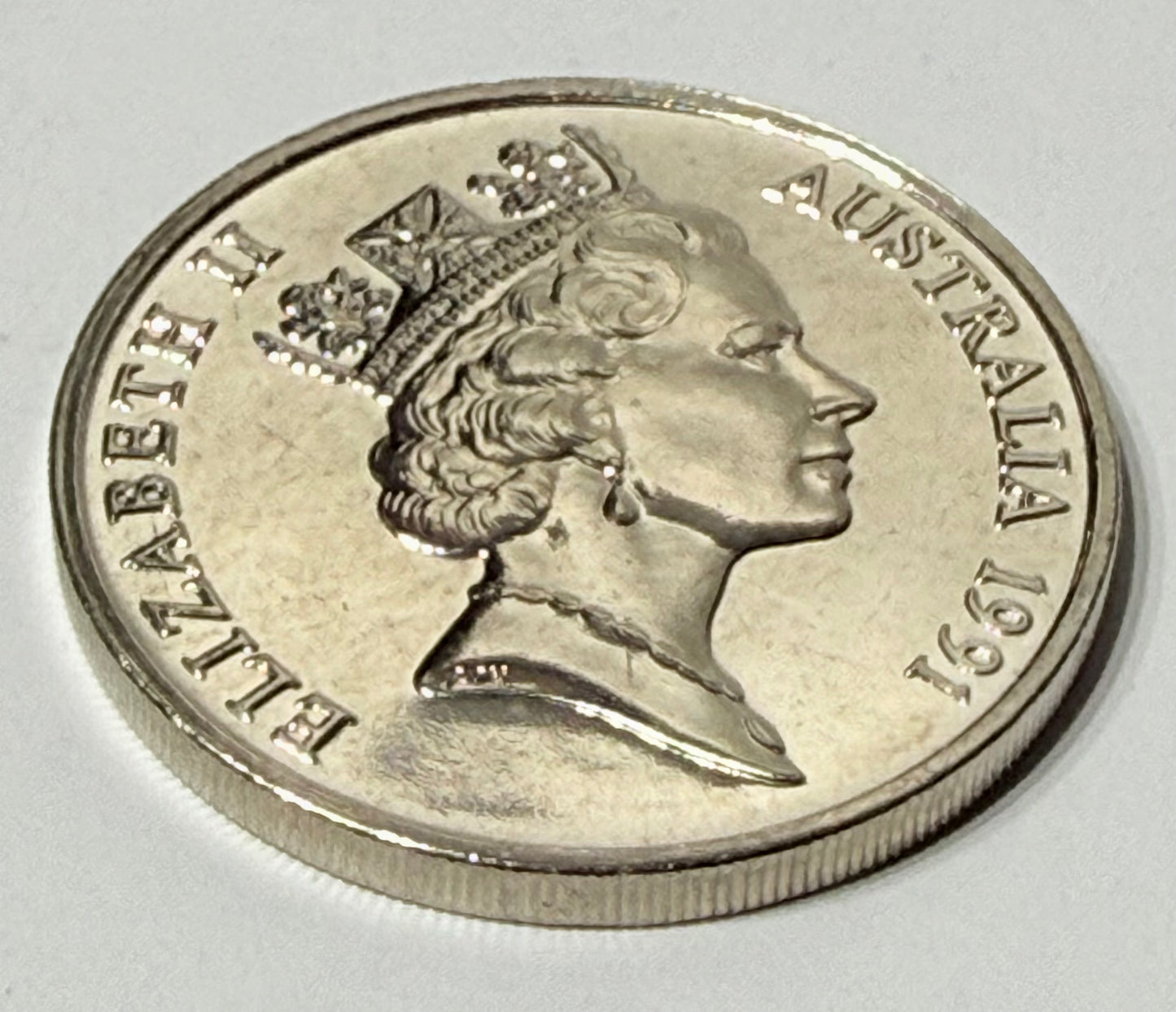 1991 20 Cent Coin - Choice Uncirculated - mint set ONLY coin - comes in 2x2