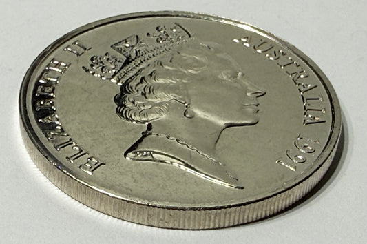 1991 20 Cent Coin - Choice Uncirculated - mint set ONLY coin - comes in 2x2