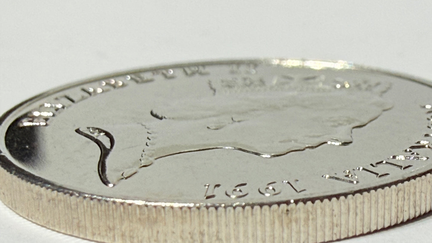 1991 20 Cent Coin - Choice Uncirculated - mint set ONLY coin - comes in 2x2