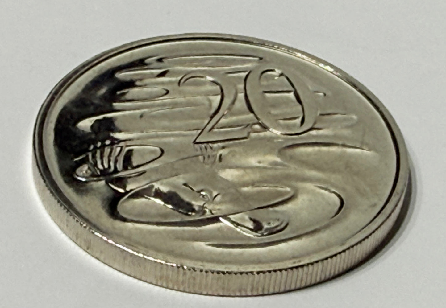 1991 20 Cent Coin - Choice Uncirculated - mint set ONLY coin - comes in 2x2