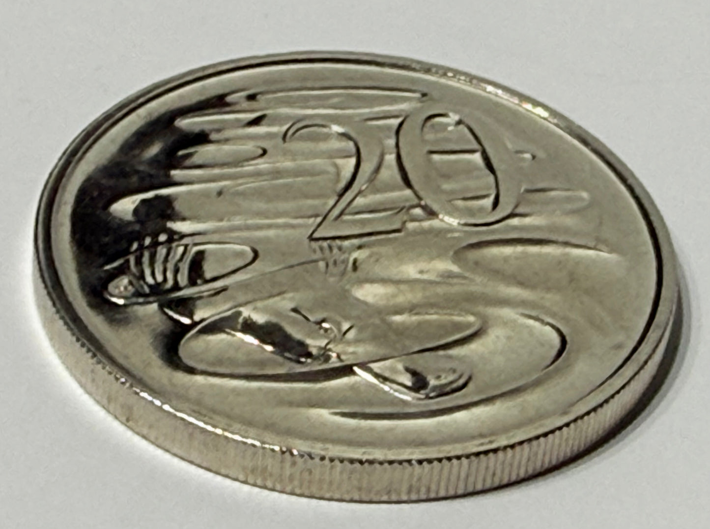 1991 20 Cent Coin - Choice Uncirculated - mint set ONLY coin - comes in 2x2