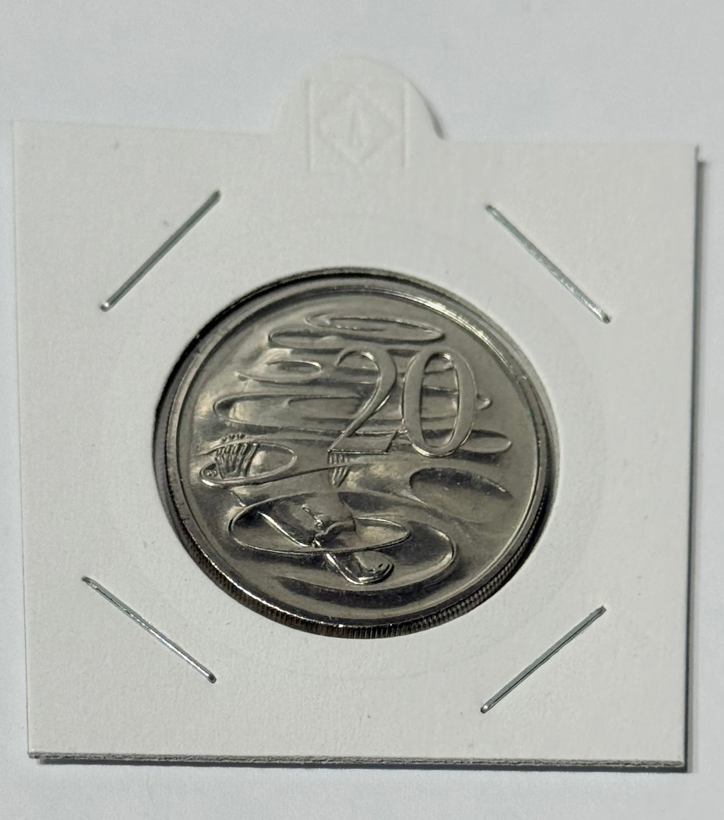 1991 5 Cent Coin - Choice Uncirculated - ex mint set coin - comes in 2x2