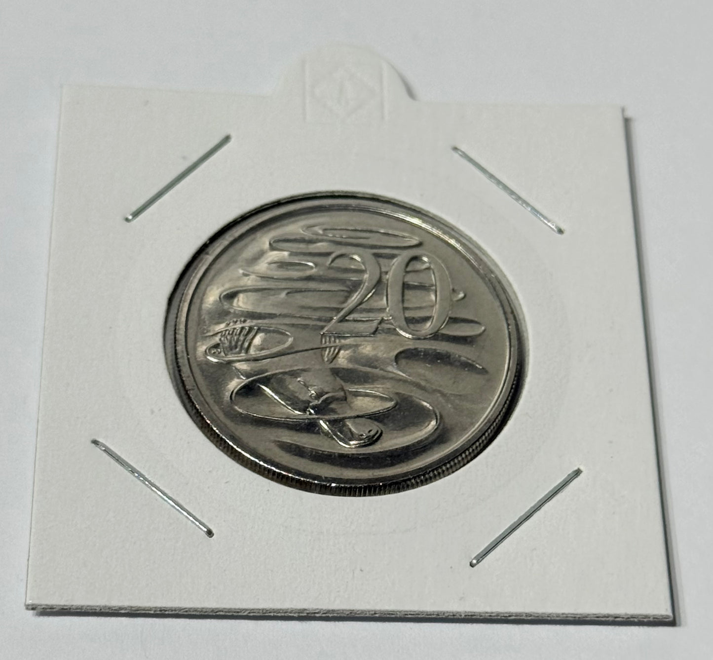 1991 5 Cent Coin - Choice Uncirculated - ex mint set coin - comes in 2x2