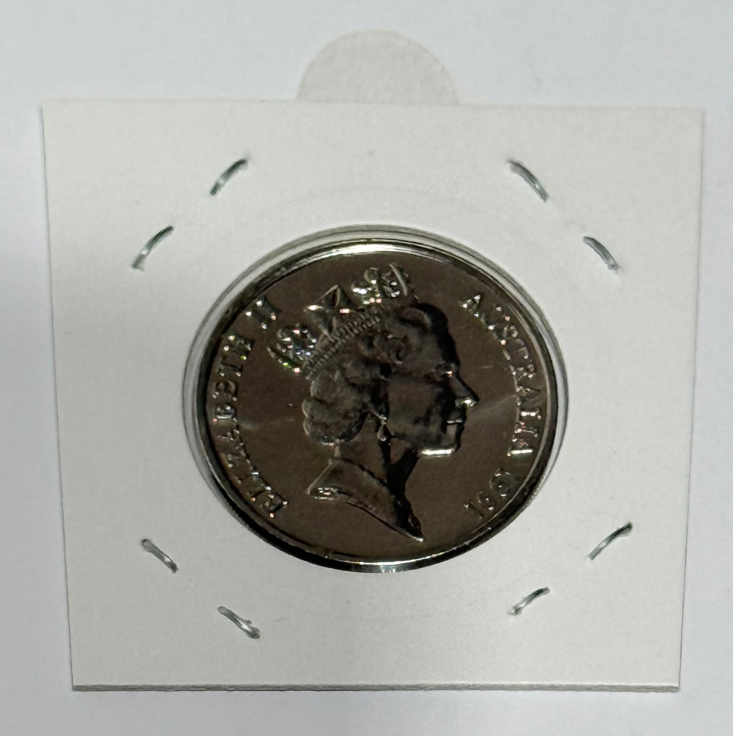 1991 20 Cent Coin - Choice Uncirculated - mint set ONLY coin - comes in 2x2