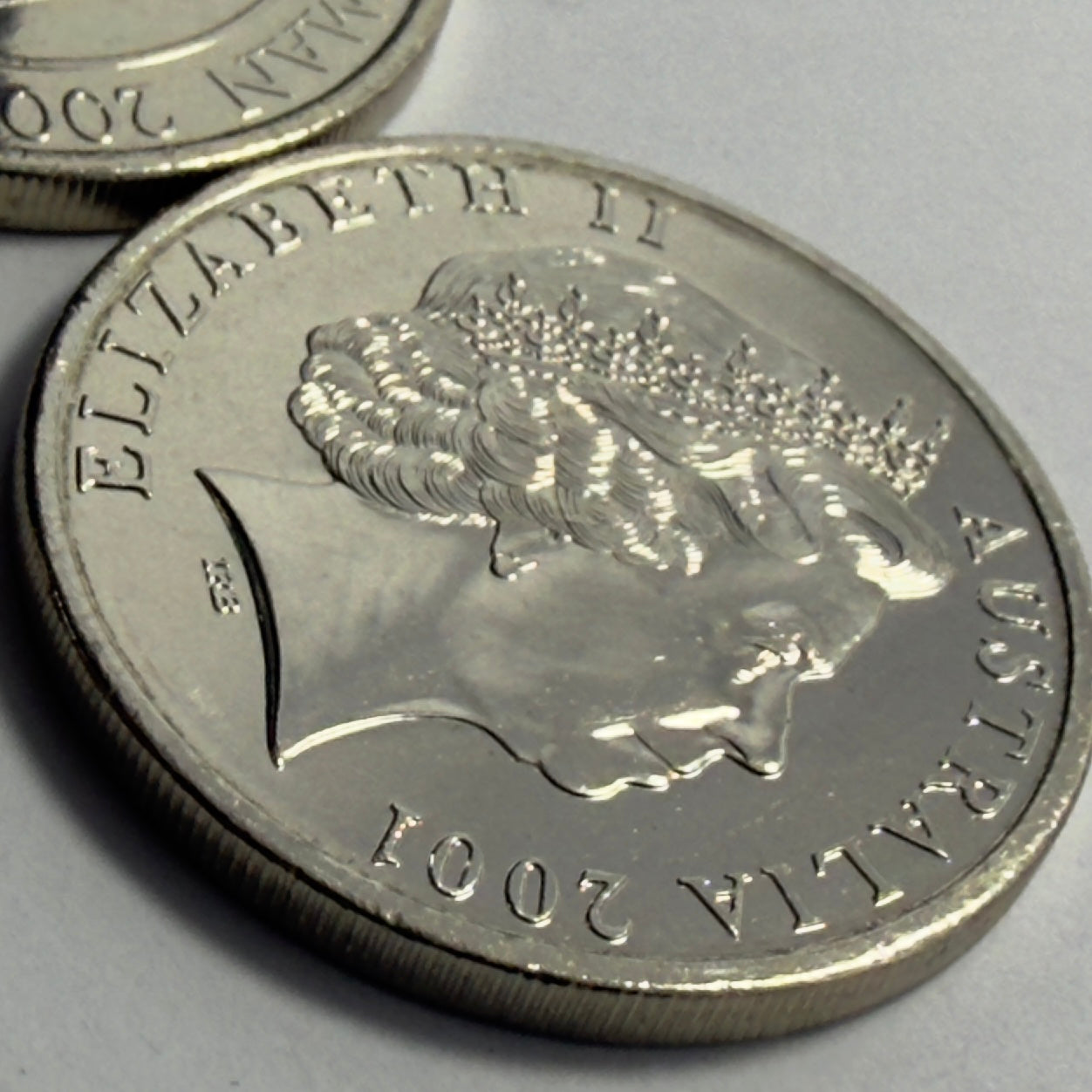 2001 20 Cent Coin - Sir Donald Bradman - Uncirculated - comes in 2x2