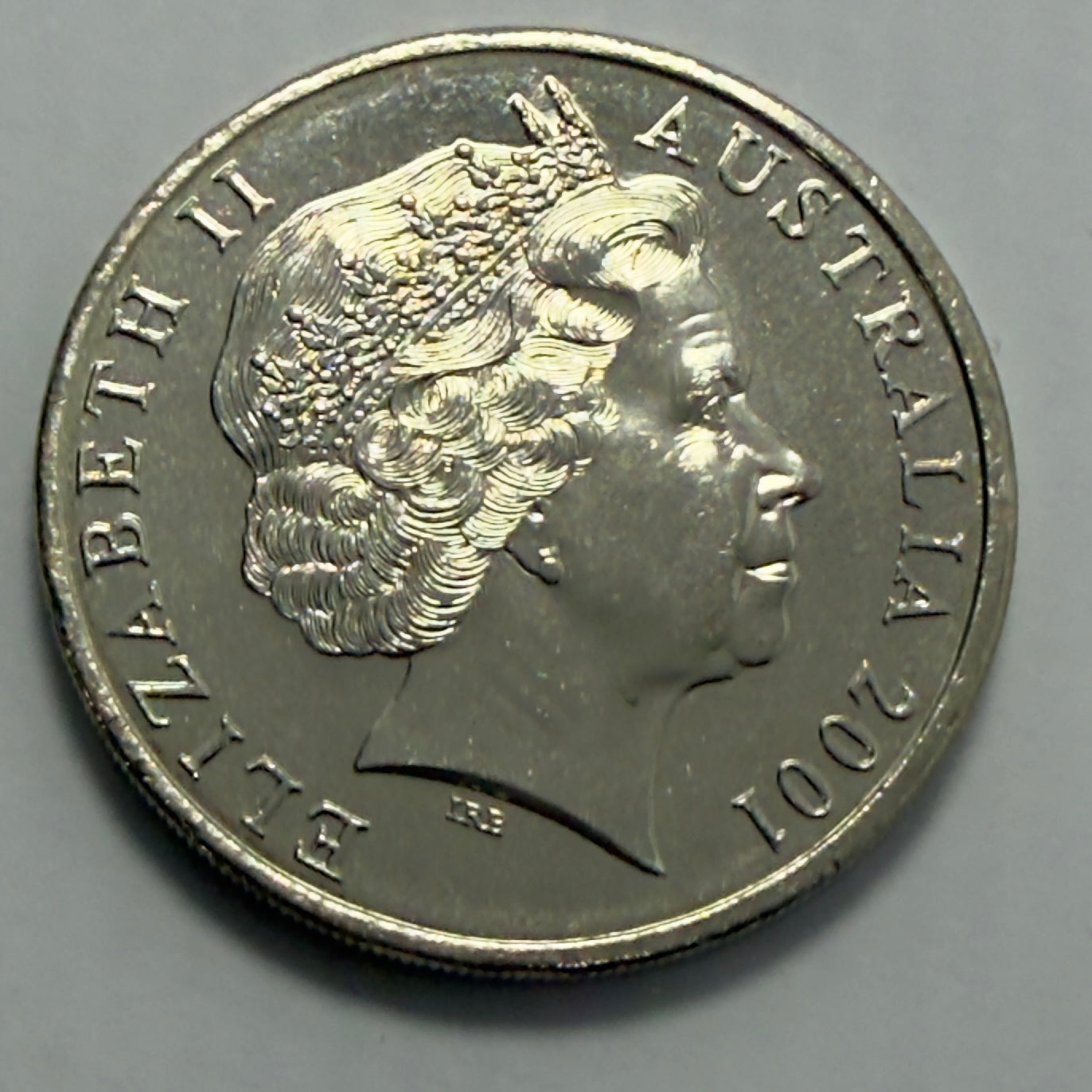 2001 20 Cent Coin - Sir Donald Bradman - Uncirculated - comes in 2x2