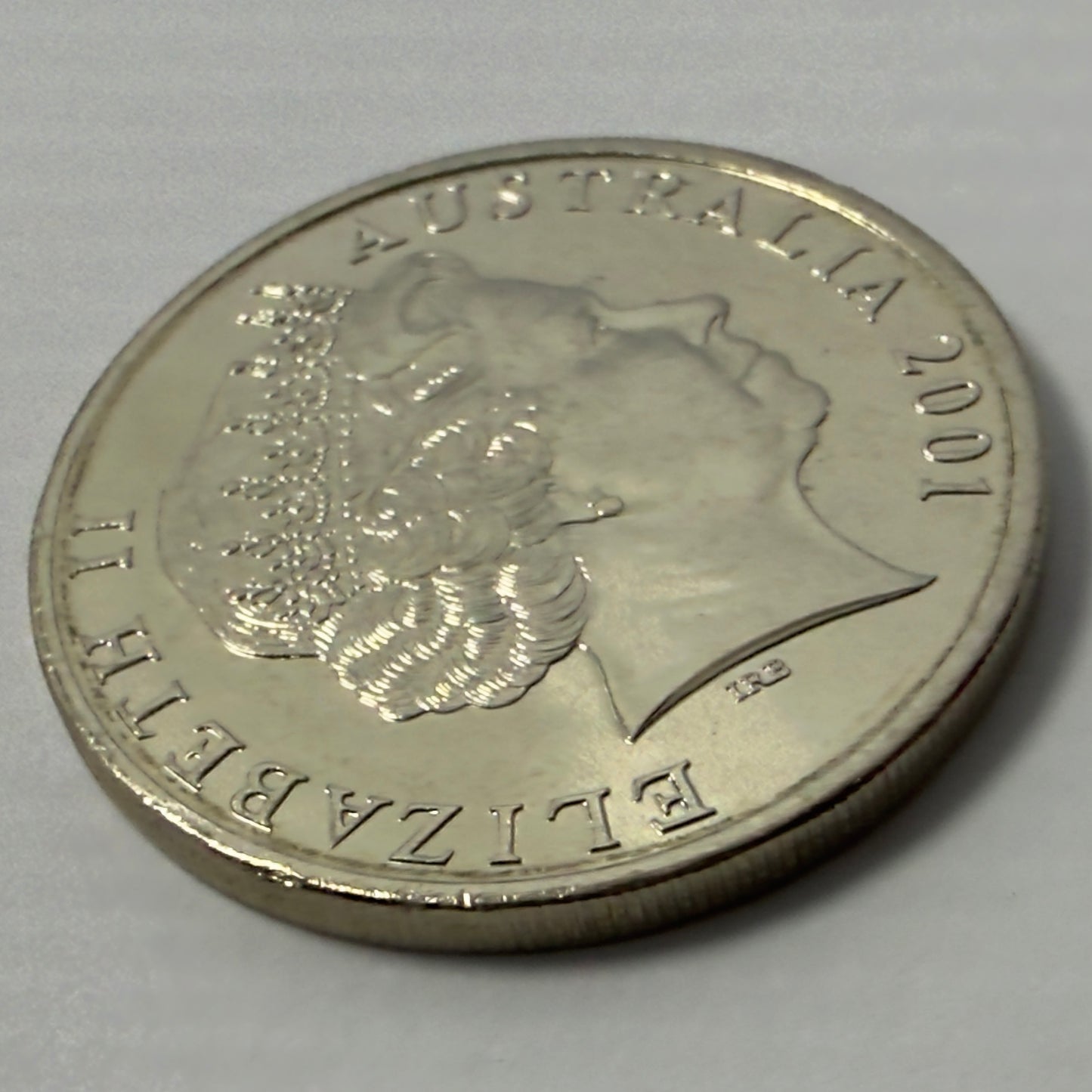 2001 20 Cent Coin - Sir Donald Bradman - Uncirculated - comes in 2x2