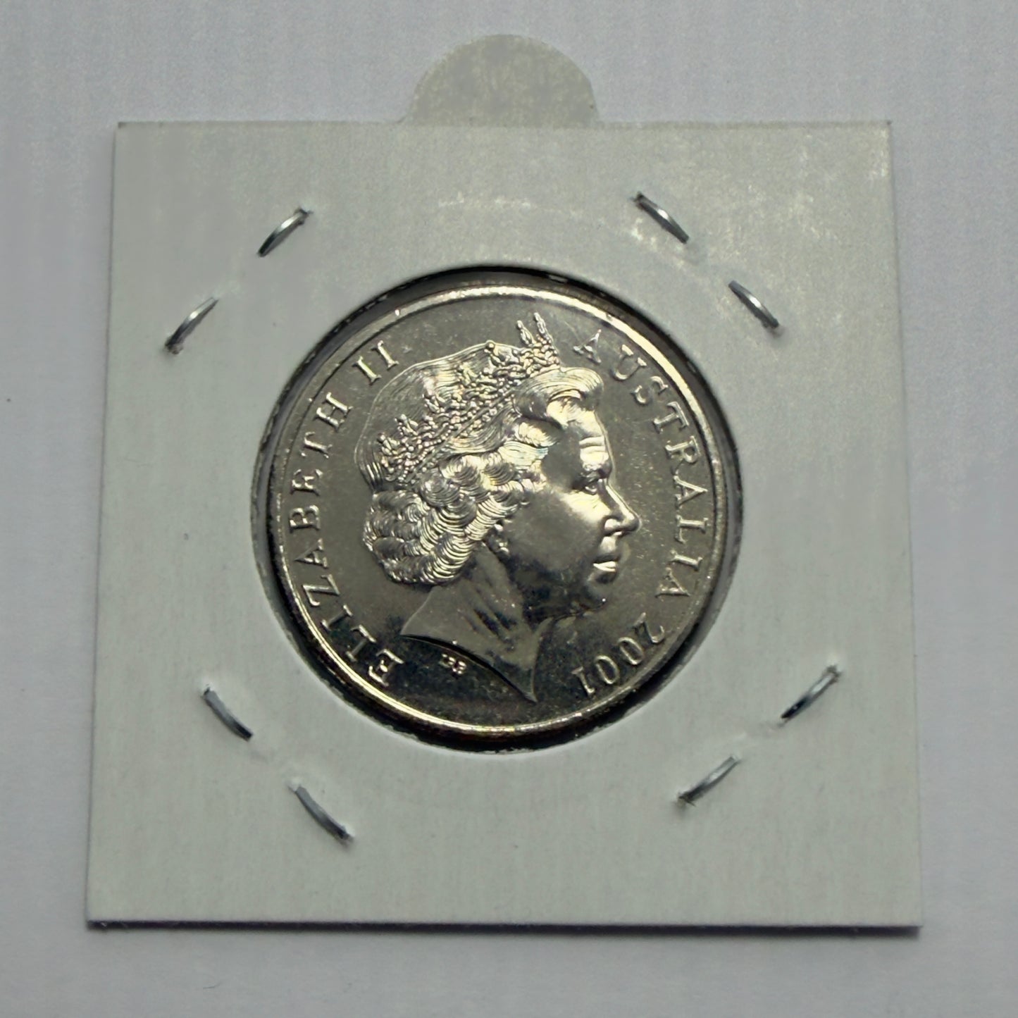 2001 20 Cent Coin - Sir Donald Bradman - Uncirculated - comes in 2x2