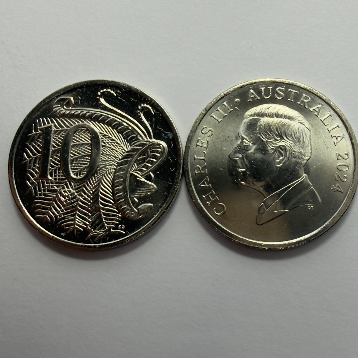 2024 10 Cent Coin - Uncirculated - ex RAM roll - comes in 2x2 *