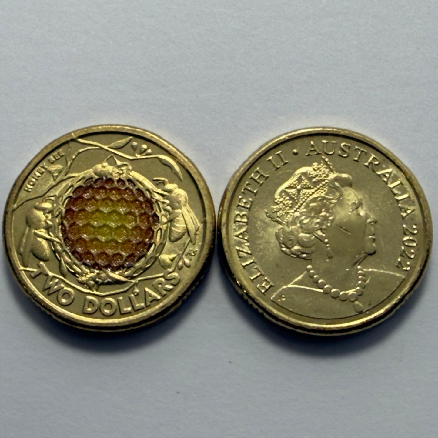 2022 $2 Honey Bee Coin - Uncirculated - Two Dollar - Comes In 2x2