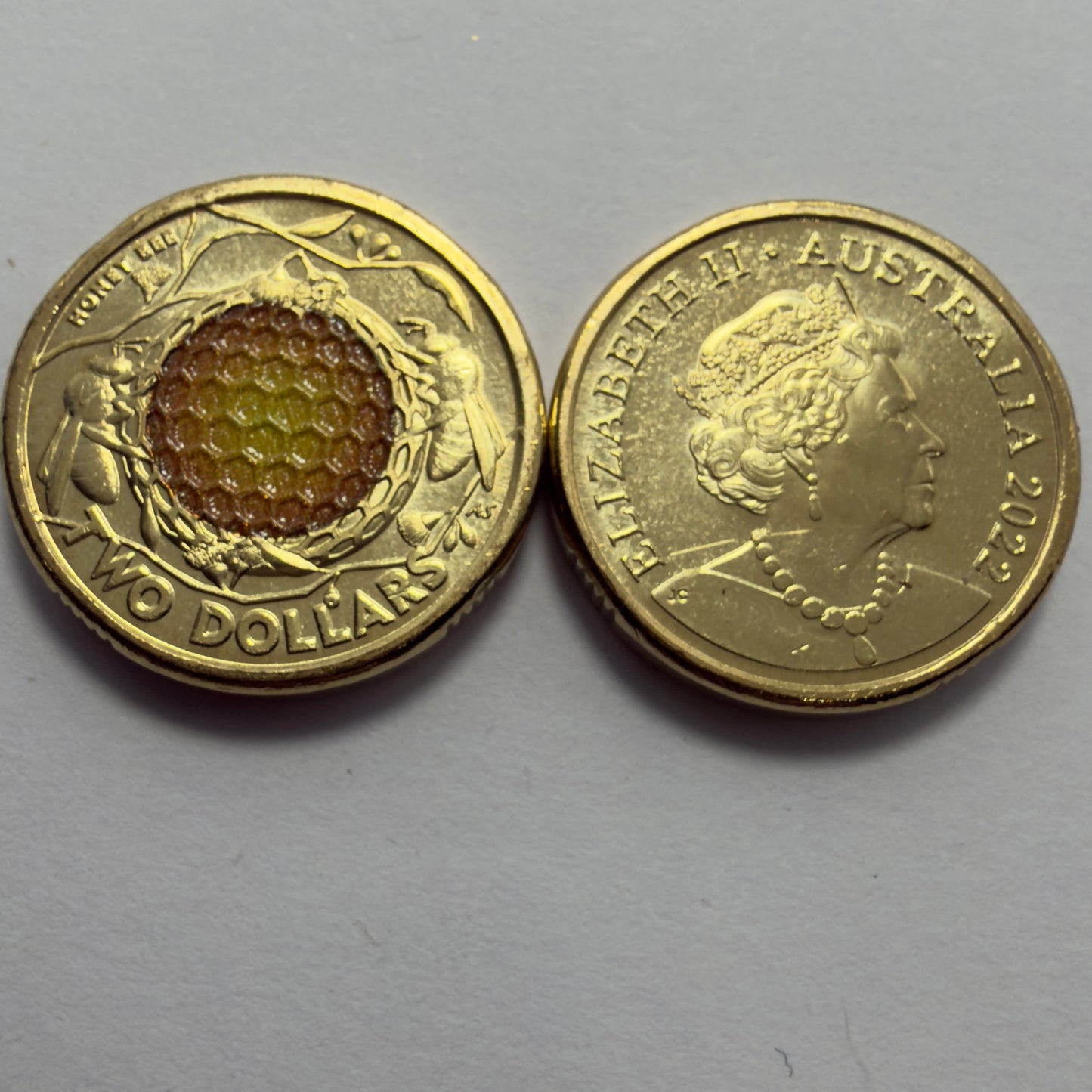 2022 $2 Honey Bee Coin - Uncirculated - Two Dollar - Comes In 2x2